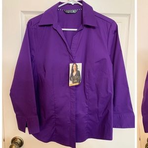 Riders Purple Blouse